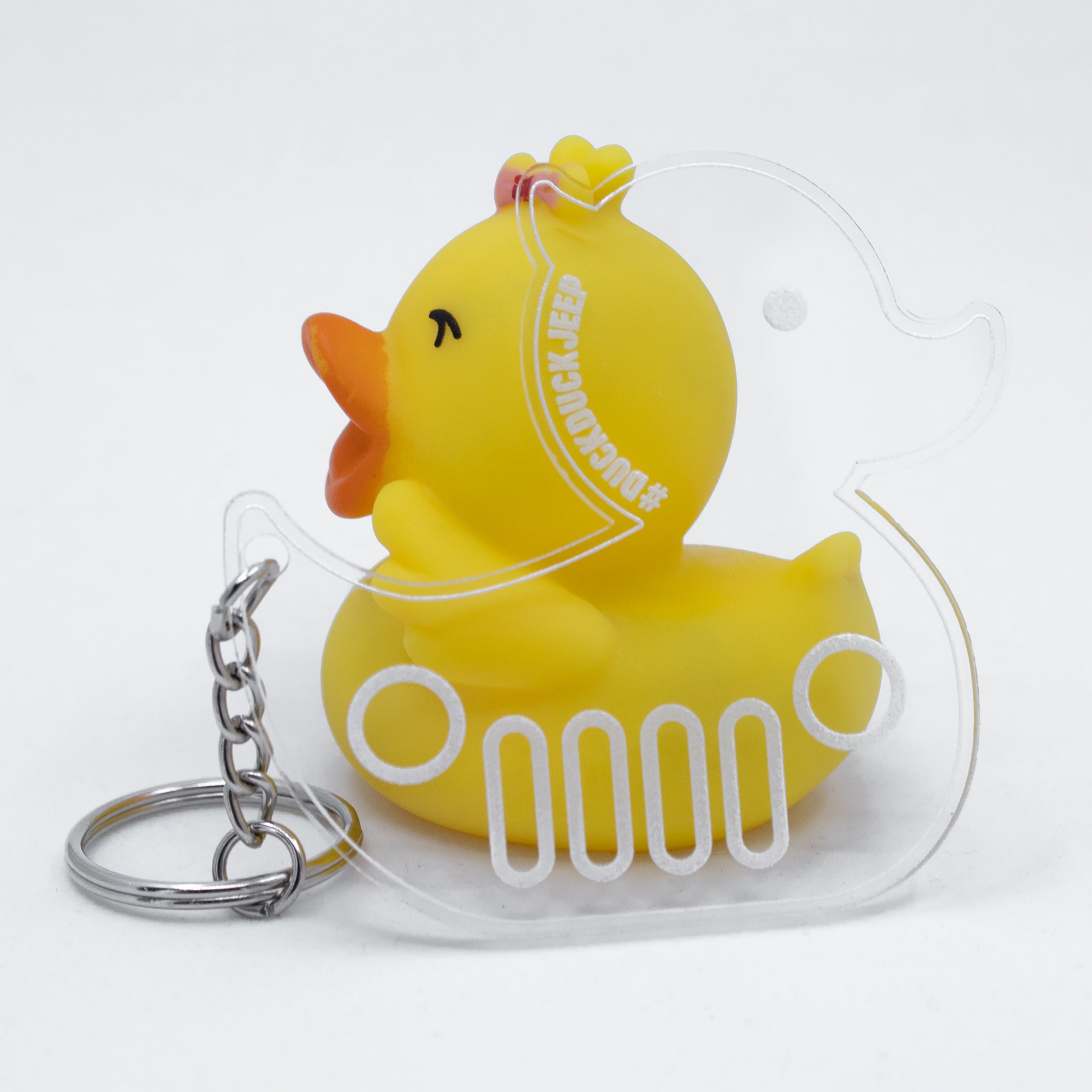Duck Duck Jeep Acrylic Keychain