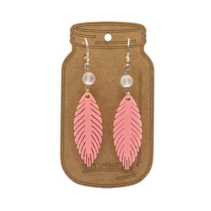 TiffysLemonadeStand - On The Wind - Opaque - Clasp Earrings - Earrings - clasp, opaque - $12