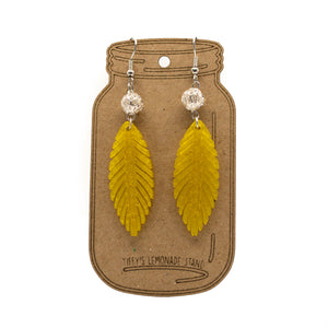 TiffysLemonadeStand - On The Wind - Transparent - Hook Earrings - Earrings - hook, transparent - $12